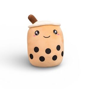 Cute Stuffed Boba Plush Bubble Tea Food Milk Cup Plushie Soft Kawaii Plush